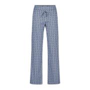 Raffaello Rossi Wide Trousers Blue, Dam