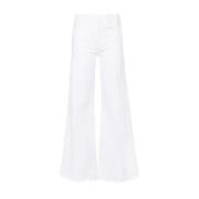 Mother Wide Trousers White, Dam