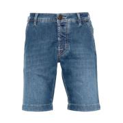 Jacob Cohën Denim Shorts Blue, Herr