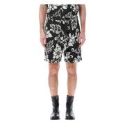 Sacai Shorts Black, Herr