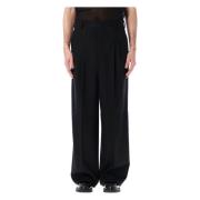 Ami Paris Trousers Black, Herr