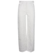 IRO Wide Trousers White, Dam