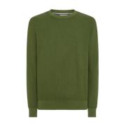 Sun68 Round-neck Knitwear Green, Herr