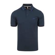 Sun68 Polo Shirts Blue, Herr