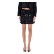 Self Portrait Skirts Black, Dam