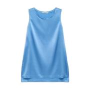 Maliparmi Sleeveless Tops Blue, Dam