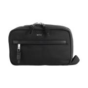 Boss Modern Dragkedja Clutch Black, Herr