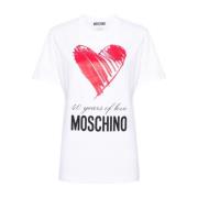 Moschino T-Shirts White, Dam