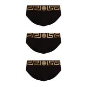 Versace Briefs tre-pack med Medusa Black, Herr