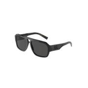 Dolce & Gabbana Klassiska Svarta Solglasögon Black, Unisex