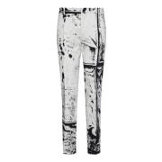 Alexander McQueen Trousers White, Herr