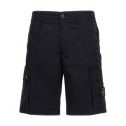 Stone Island Casual Shorts Blue, Herr