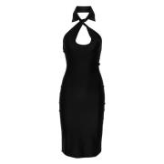 Coperni Midi Dresses Black, Dam