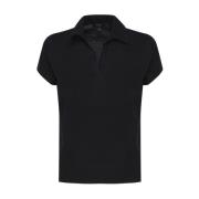 Fay Polo Shirts Black, Dam