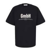 GmbH T-Shirts Black, Herr