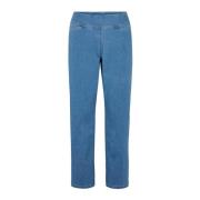 LauRie Slim-fit Jeans Blue, Dam