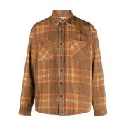 ERL Casual Shirts Brown, Herr
