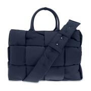 Bottega Veneta Stor shopper väska Blue, Herr