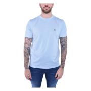 C.p. Company Logotyp Broderad T-shirt Blue, Herr