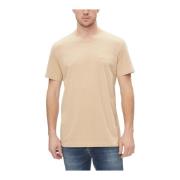 Calvin Klein Jeans T-Shirts Beige, Herr