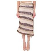 Sportmax Midi Dresses Beige, Dam