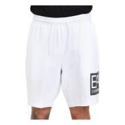 Emporio Armani EA7 Short Shorts White, Herr