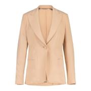 Kiltie Blazers Beige, Dam