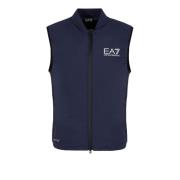 Emporio Armani EA7 Vests Blue, Herr