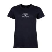 Emporio Armani T-Shirts Blue, Dam