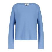 Cinque Round-neck Knitwear Blue, Dam