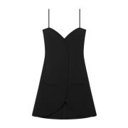 Courrèges Short Dresses Black, Dam