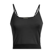 Deha Sleeveless Tops Black, Dam