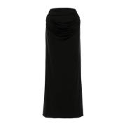 Magda Butrym Maxi Skirts Black, Dam