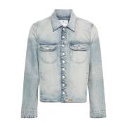 Courrèges Denim Jacka Blue, Herr