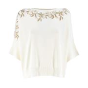 Ermanno Scervino Knitwear White, Dam