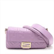 Fendi Vintage Pre-owned Laeder fendi-vskor Purple, Dam