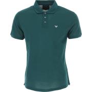 Emporio Armani Polo Shirts Green, Herr