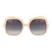 Gucci Stiliga solglasögon Gg1431S Beige, Dam