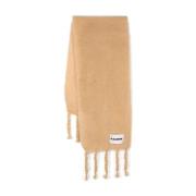 Jil Sander Winter Scarves Beige, Herr