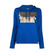 Versace Jeans Couture Hoodies Blue, Dam