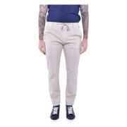 Eleventy Trousers White, Herr