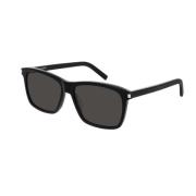 Saint Laurent SL 339 Solglasögon Black, Herr