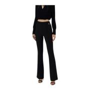 Elisabetta Franchi Dam Palazzo Byxor Black, Dam