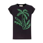 Ermanno Scervino T-Shirts Black, Dam