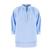 Ermanno Scervino Shirts Blue, Dam