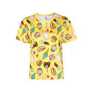 Moschino T-Shirts Multicolor, Dam