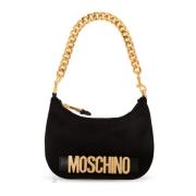 Moschino Satin handväska Black, Dam