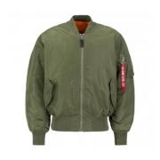 Alpha Industries Klassisk Ma-1 Flygjacka Green, Herr