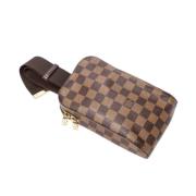 Louis Vuitton Vintage Pre-owned Canvas louis-vuitton-vskor Brown, Dam