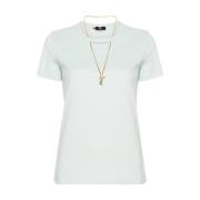 Elisabetta Franchi T-Shirts Blue, Dam